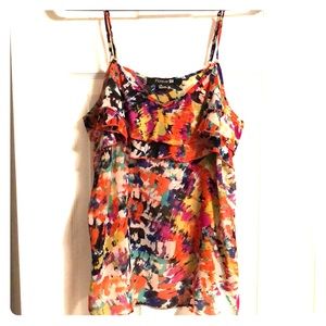 Forever 21 Multi color sheer spaghetti strap